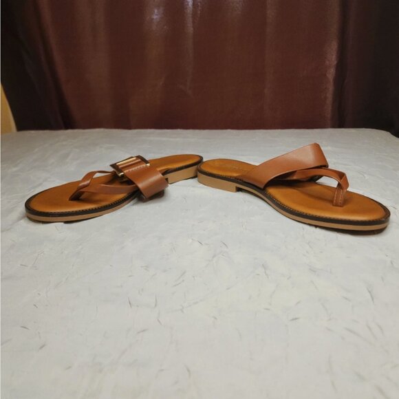 Toscanella tan buckle sandals - Picture 3 of 8